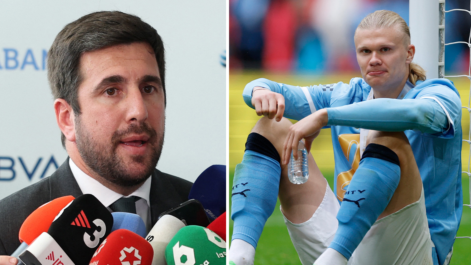 City hotar att stämma Riquelme efter uttalandet om Haaland