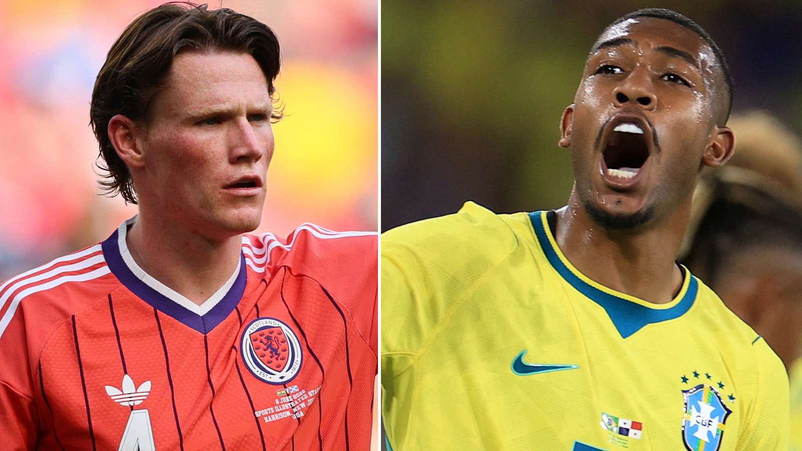 Skottland – Brasilien: Truppnyheter och förväntade startelvor