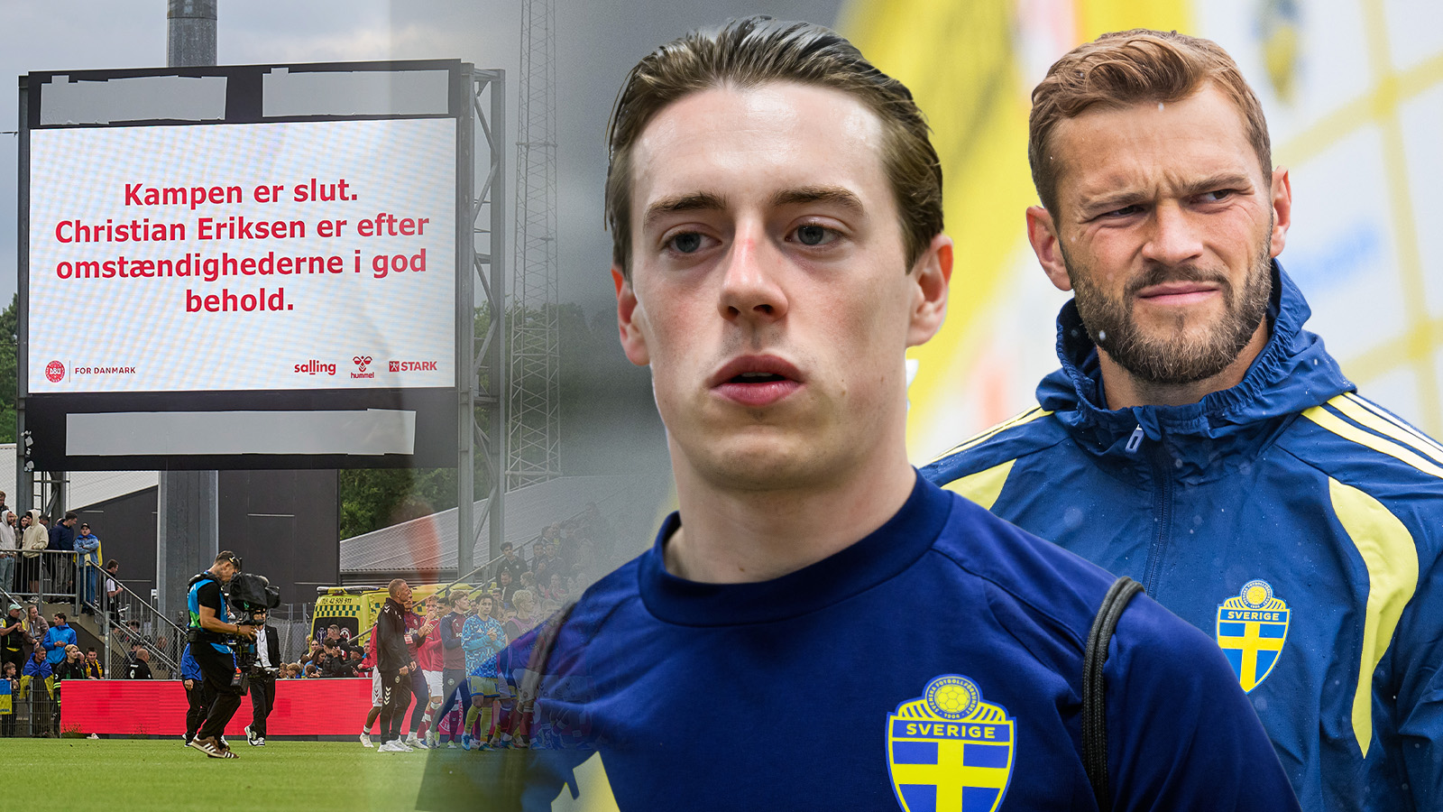 Starka reaktioner efter Eriksens kollaps: ”Jag blev chockad”
