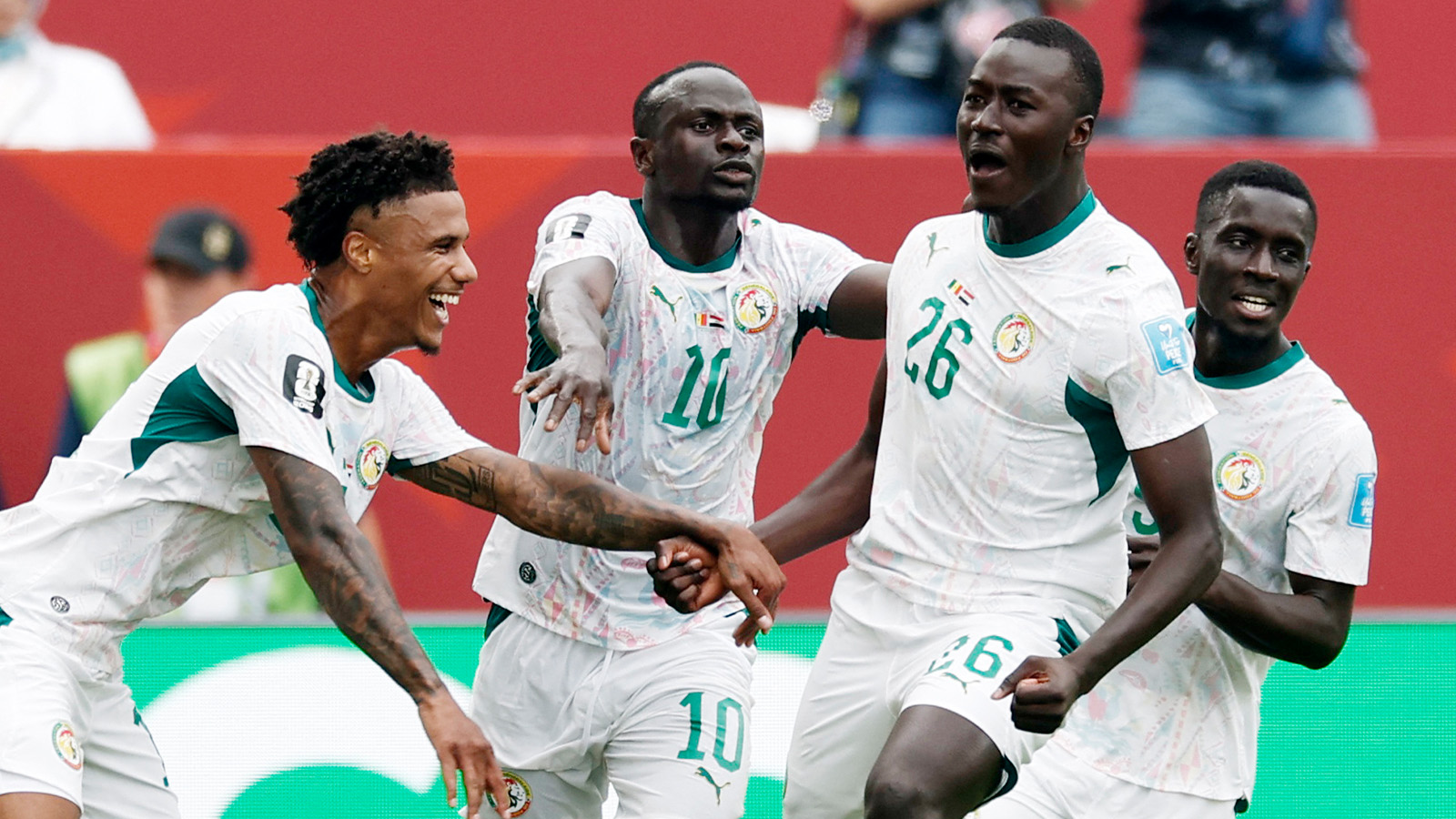Senegal vidare – körde över Irak