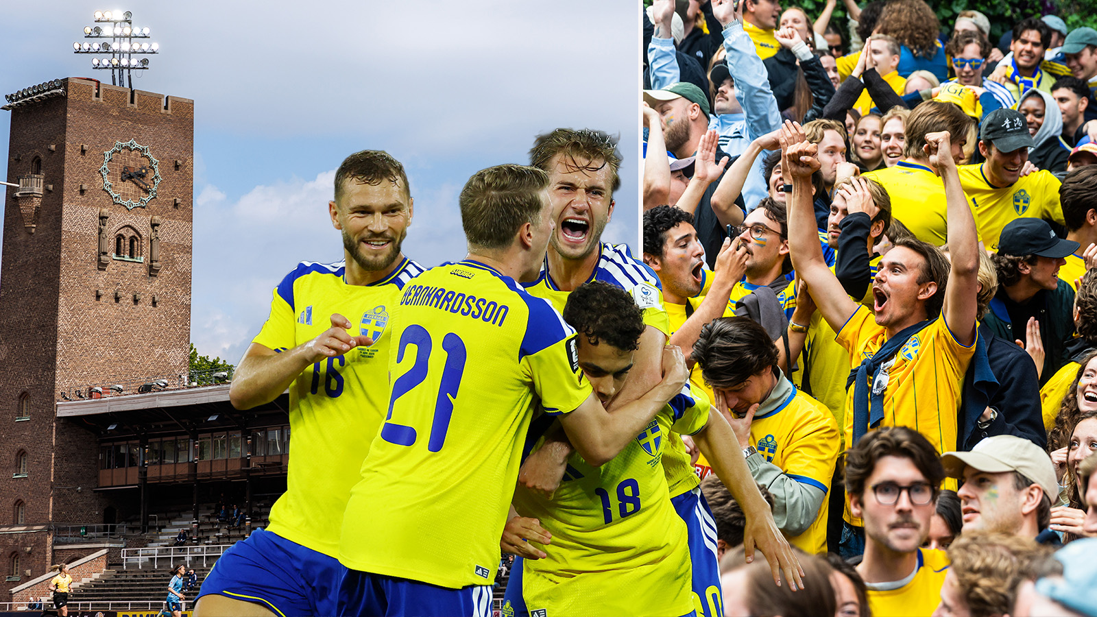 Efter folkfesten: Stockholms Stadion visar VM-matcherna