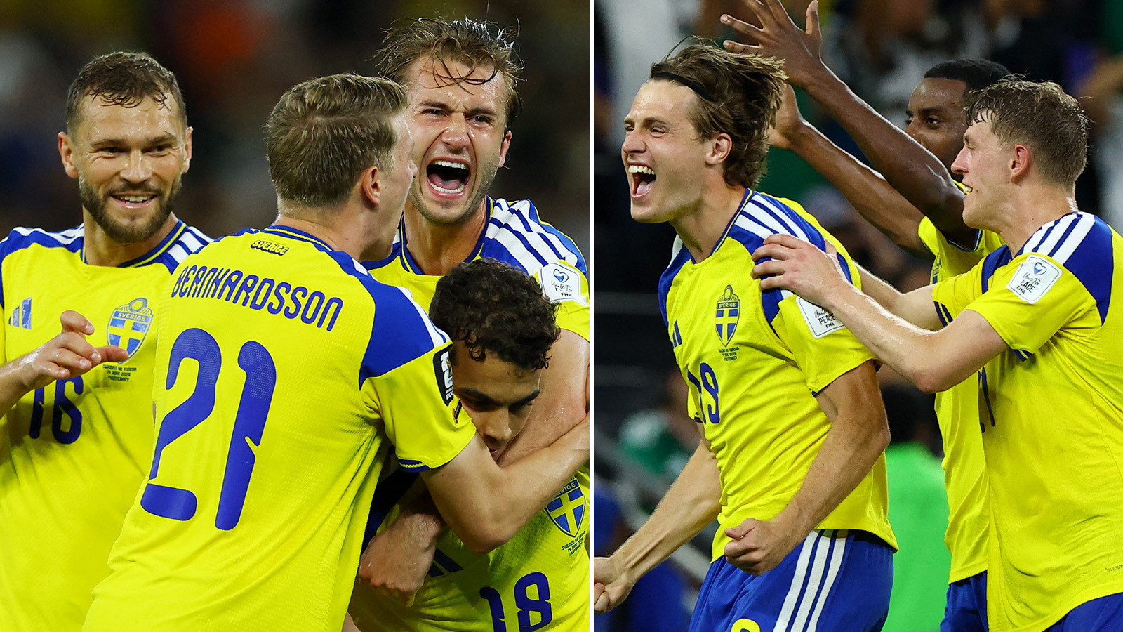 JUST NU: Sverige krossade Tunisien i VM-premiären