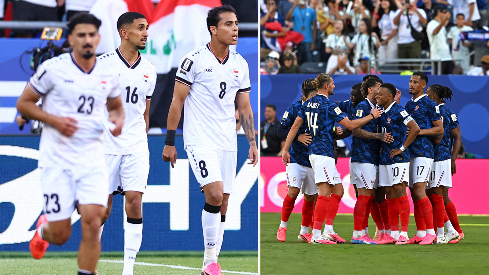 Frankrike – Irak: Truppnyheter och förväntade startelvor