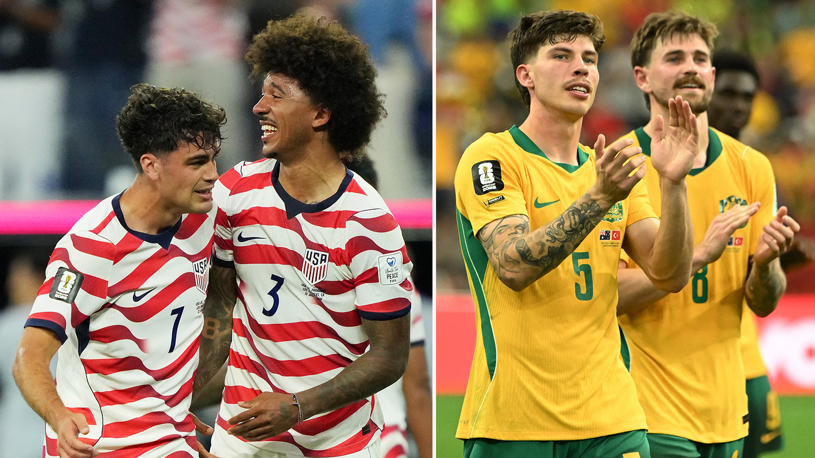 USA – Australien: Truppnyheter och förväntade startelvor