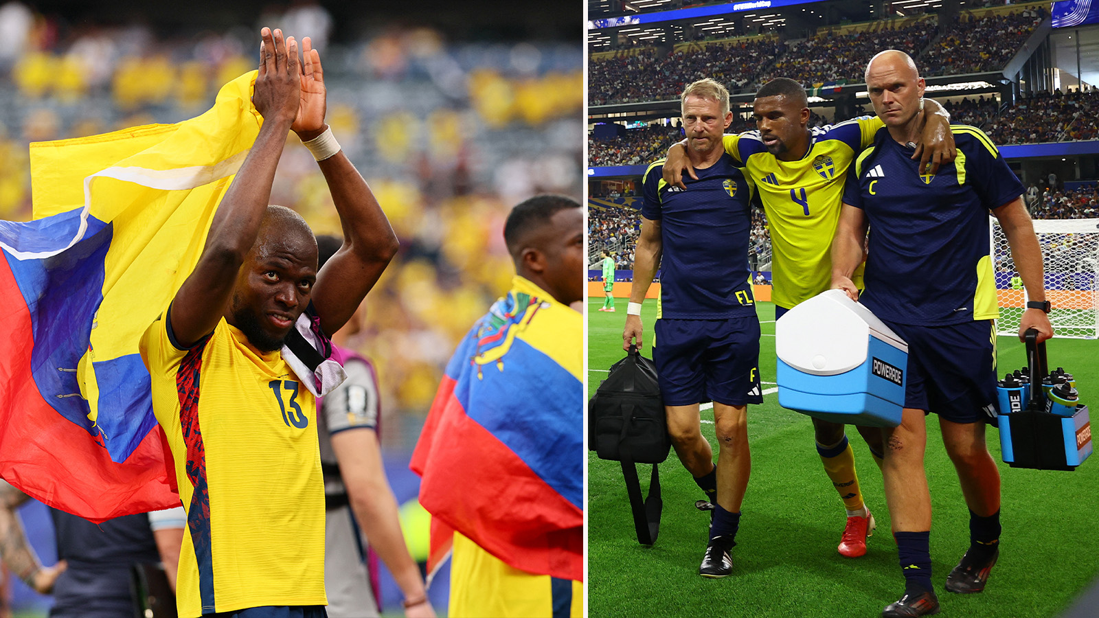 VM medan du sov: Svensk succé och Ecuador seger