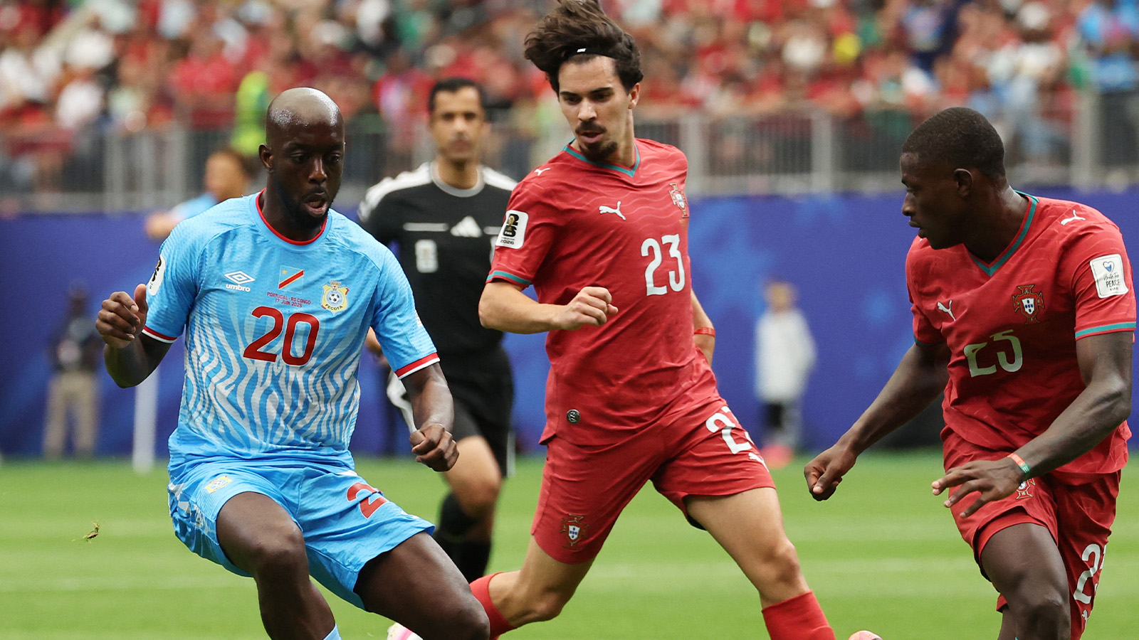 JUST NU: Kongo chockar Portugal â Wissa kvitterar
