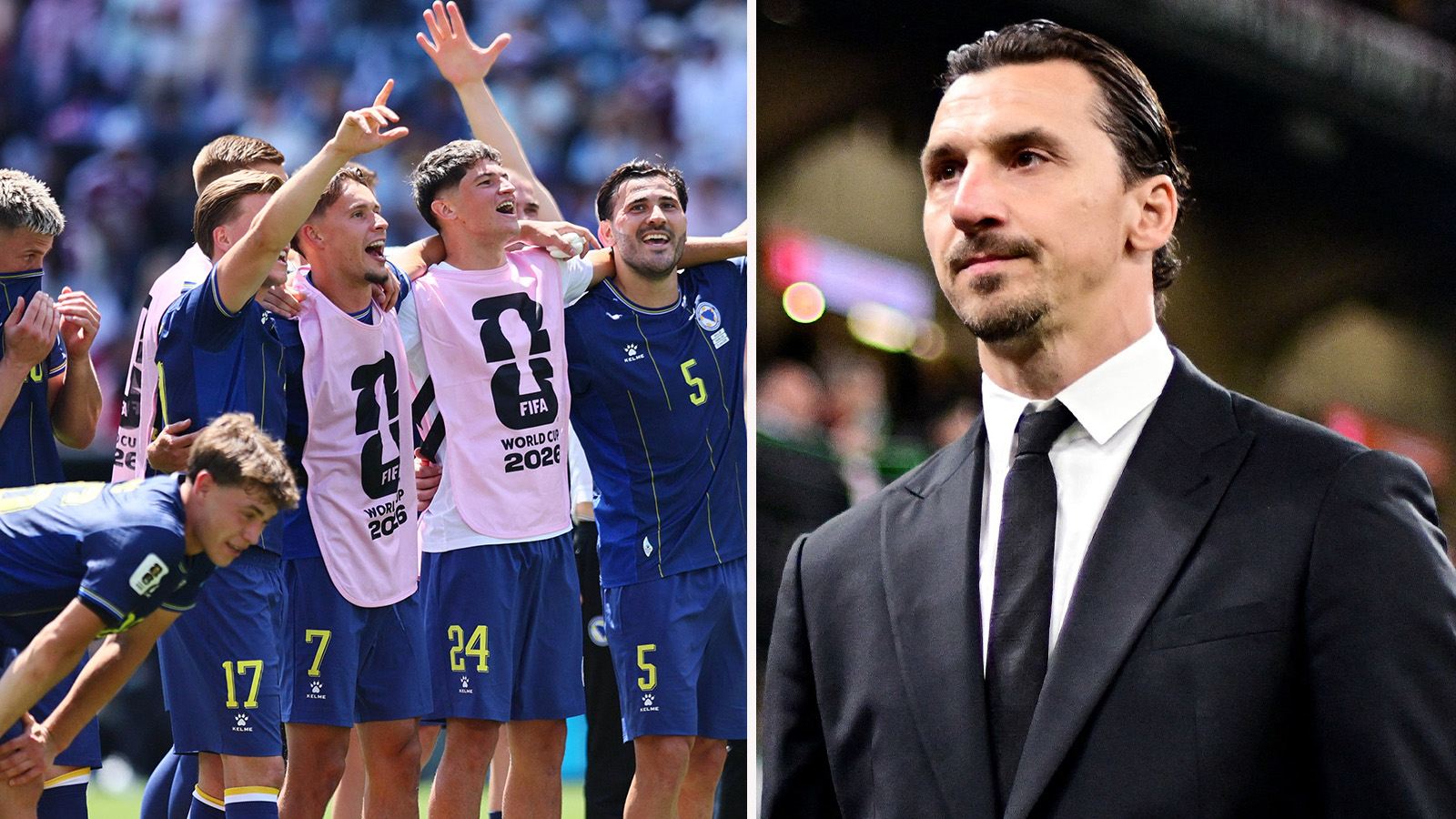 Zlatan känslosam efter Bosniens succé: ”Väldigt stolt”