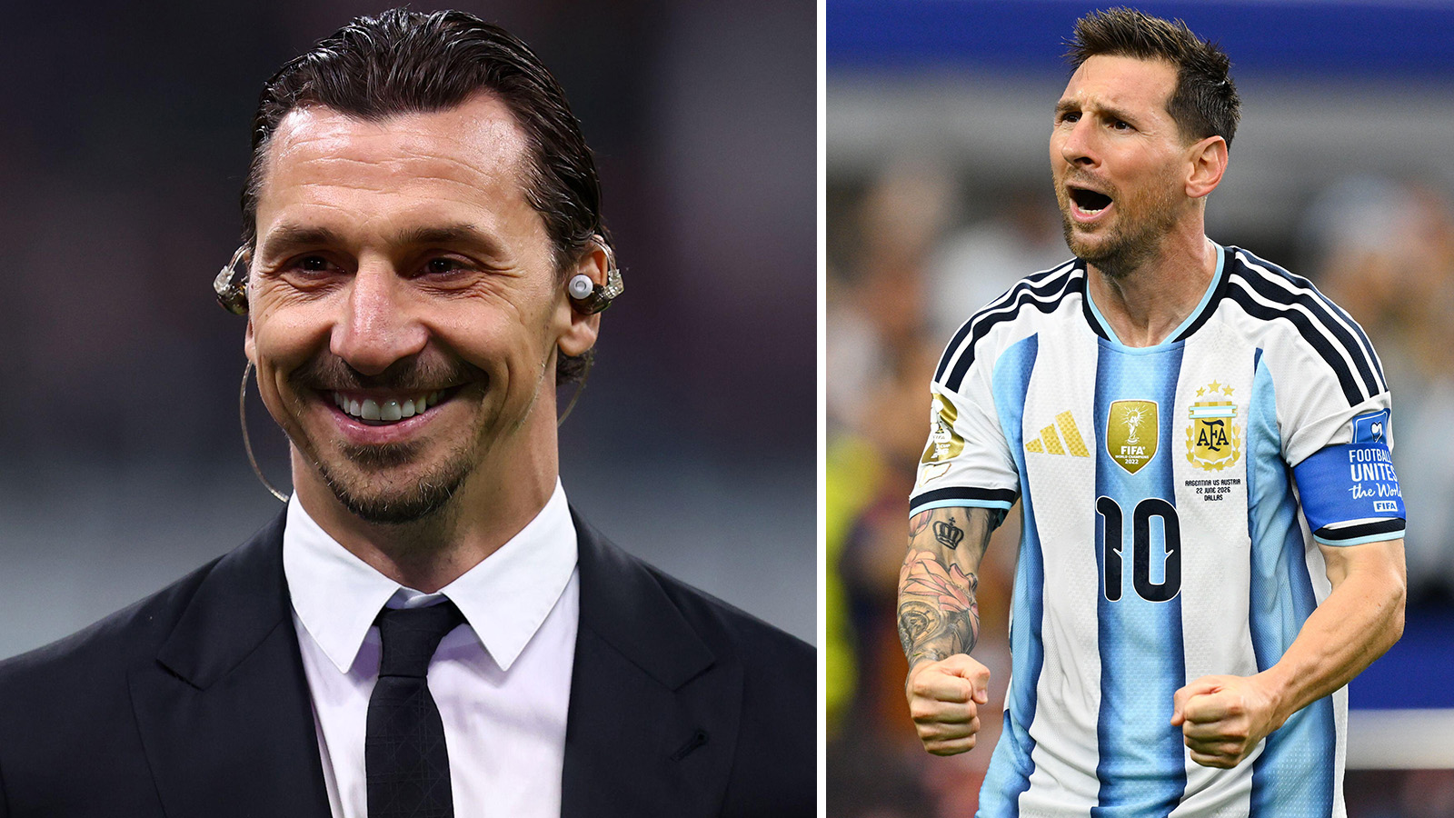Zlatans Messi-hyllning: ”Det är hans VM”