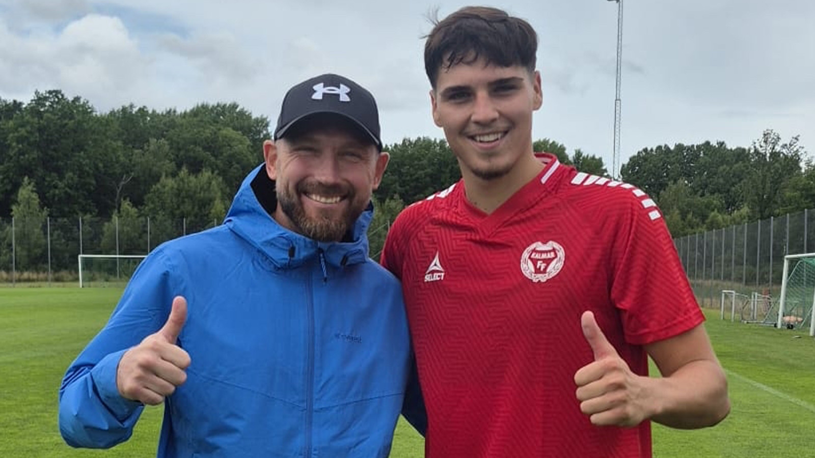 Imponerade stort på Kalmar FF – hoppas skriva långt avtal