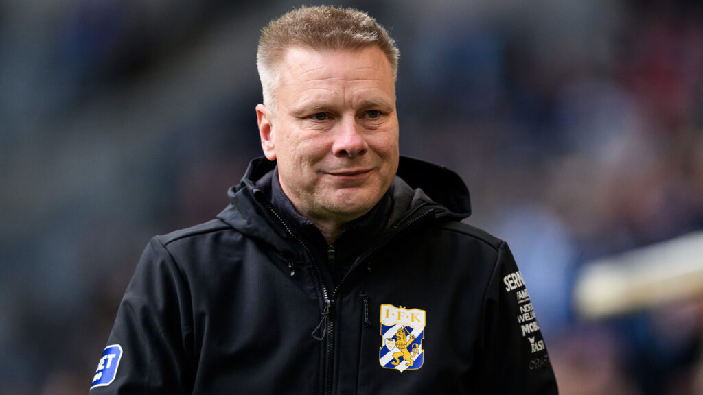 IFK Göteborgs tränare Stefan Billborn inför fotbollsmatchen i Allsvenskan mellan Djurgården och IFK Göteborg den 4 maj 2026 i Stockholm.

