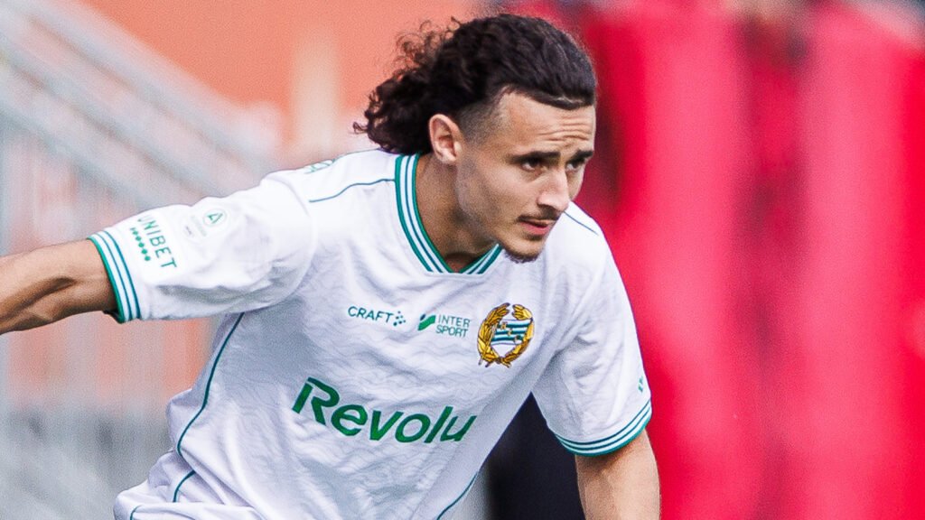 Hammarbys Amin Boudri under fotbollsmatchen i Allsvenskan mellan Brommapojkarna och Hammarby den 26 juli 2026 i Stockholm.