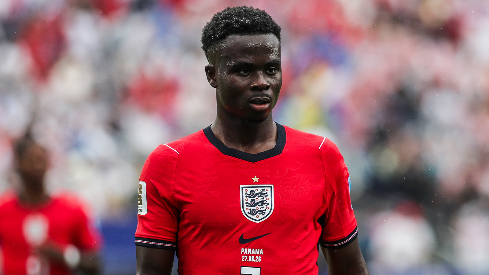 JUST NU: Saka på bänken för England