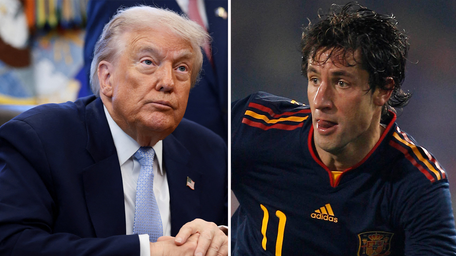 Legendaren nekas inträde till USA – ber Trump om hjälp