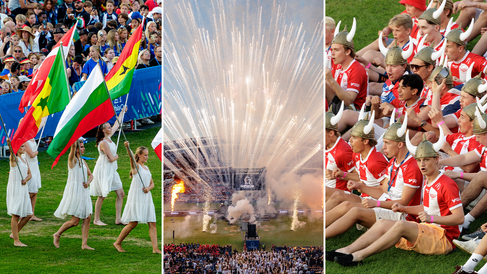 BILDEXTRA: Öppningsceremonin för Gothia Cup