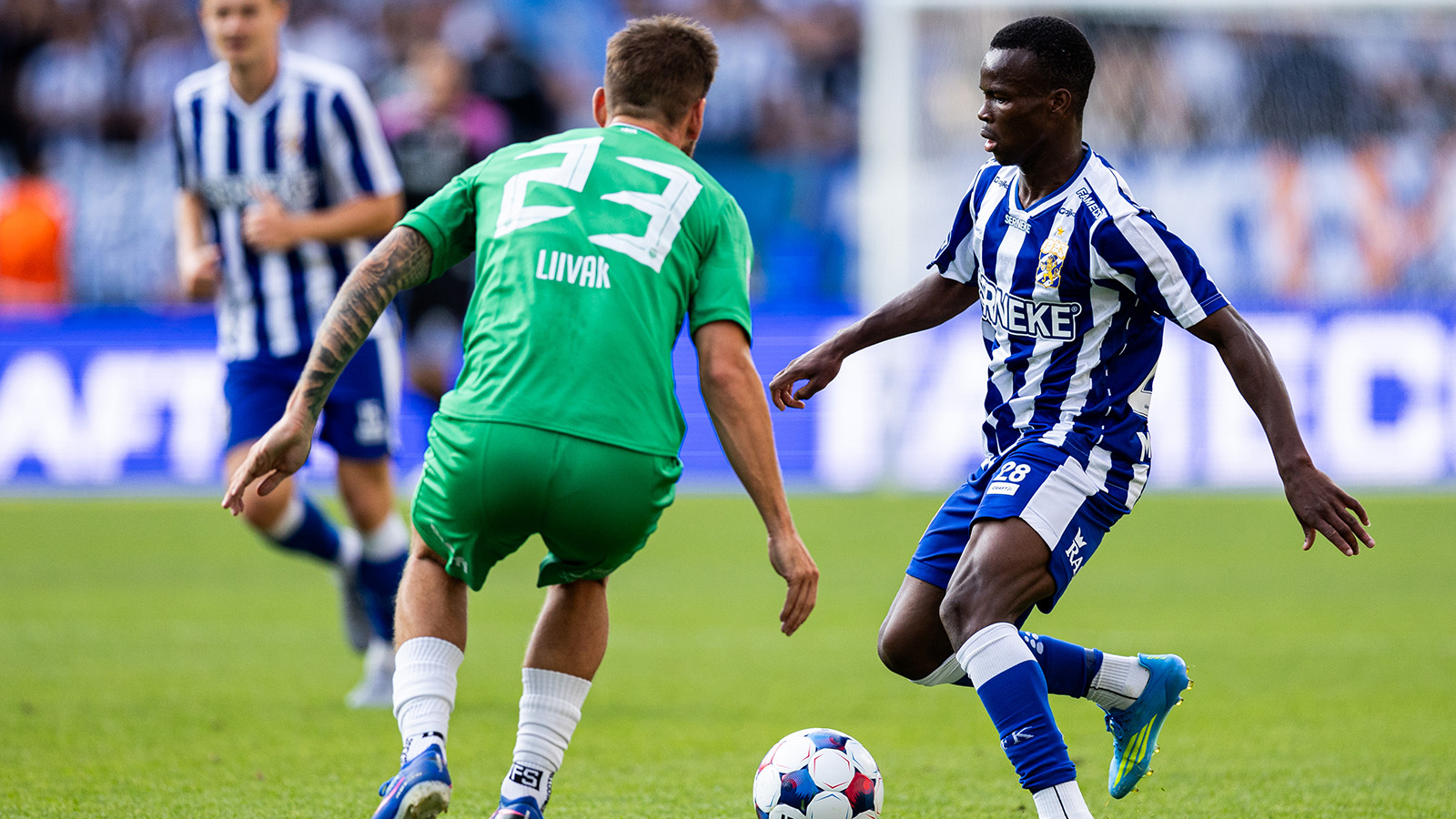 Nyförvärv fick starta för IFK Göteborg i Europa