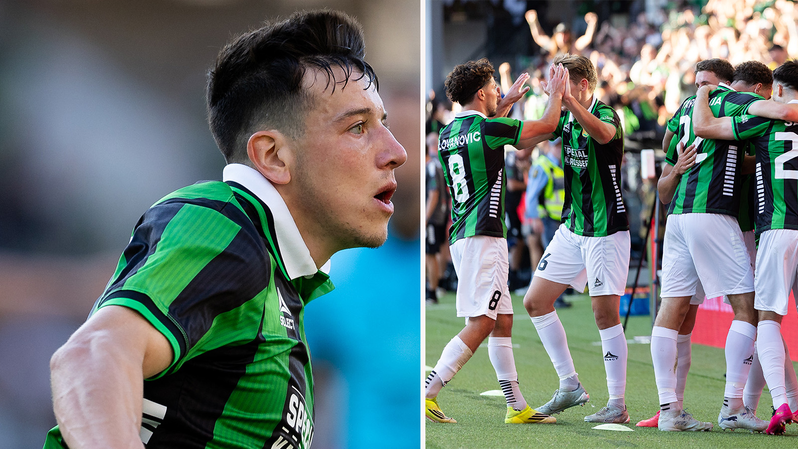 Förklarar målgesten: ”Då måste jag komma på en ny”