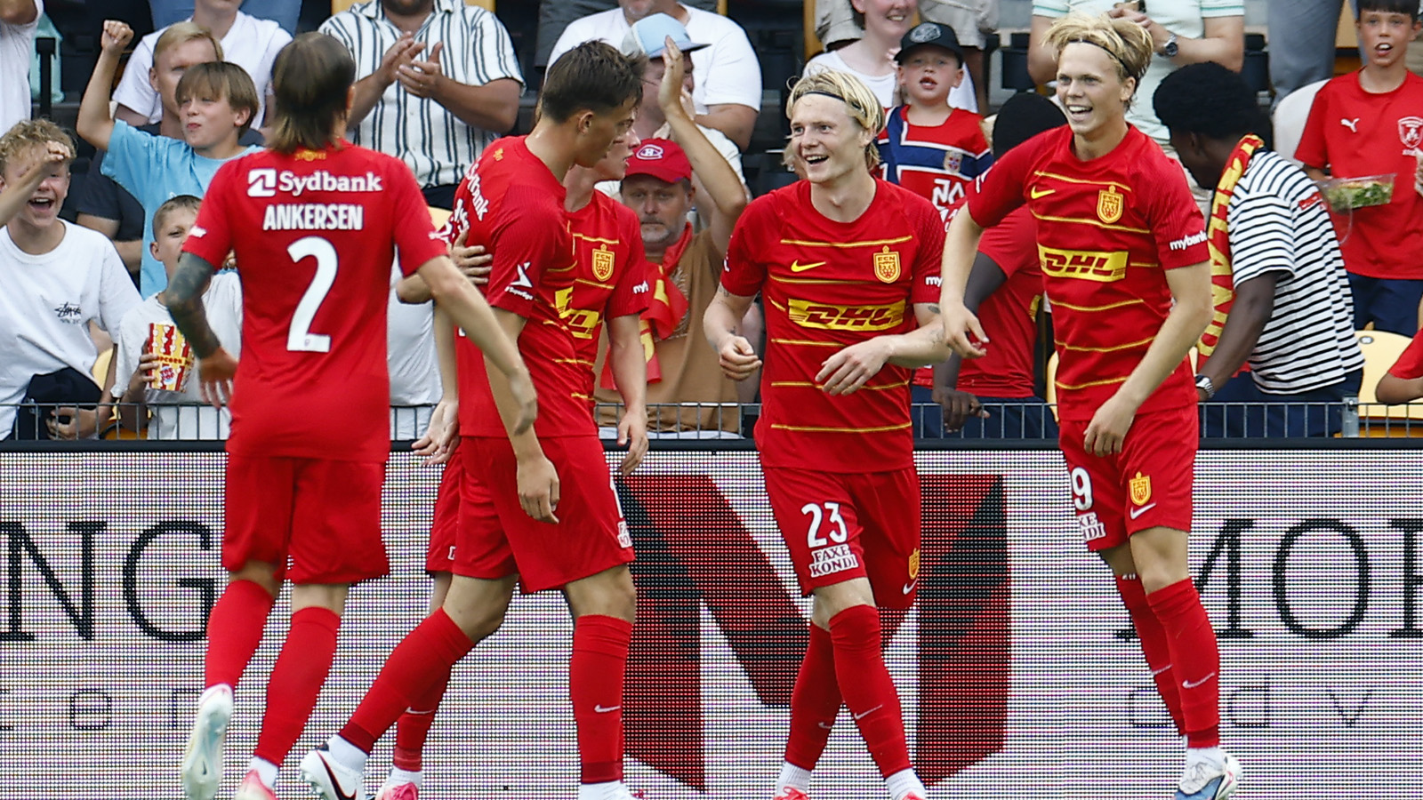 JUST NU: Nordsjælland kör över Gais