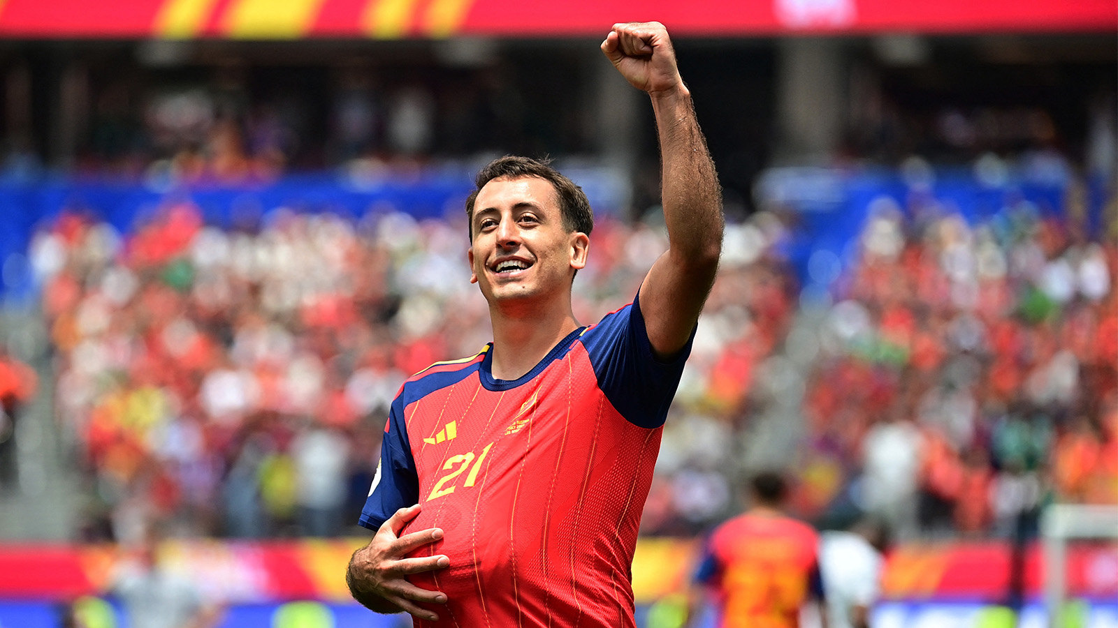 JUST NU: Slår till igen – Spanien leder mot Österrike
