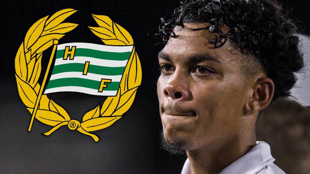 251006 Örgrytes Waylon Ramon Renecke efter fotbollsmatchen i Superettan mellan Sandvikens IF och Örgryte den 6 oktober 2025 i Sandviken.