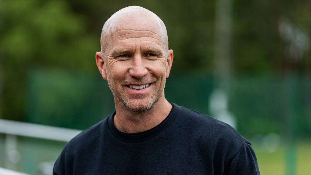 260605 Henrik Rydström presenteras som ny tränare under en presskonferens med det Allsvenska fotbollslaget Hammarby den 5 juni 2026 i Stockholm.
