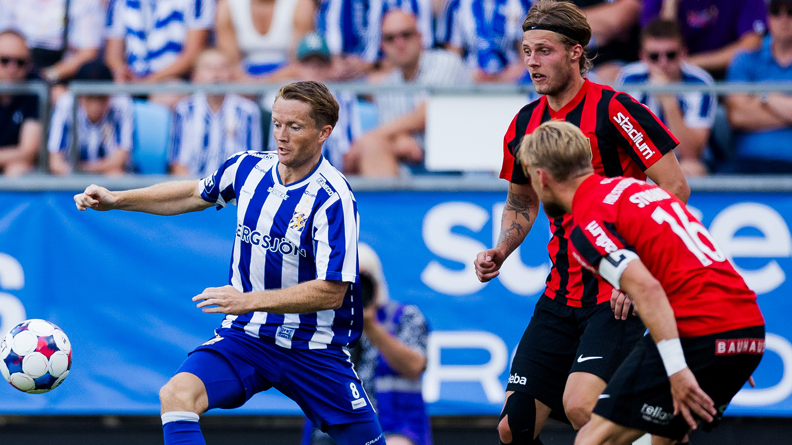 JUST NU: Blåvitt återtar ledningen – Sam Larsson inbytt