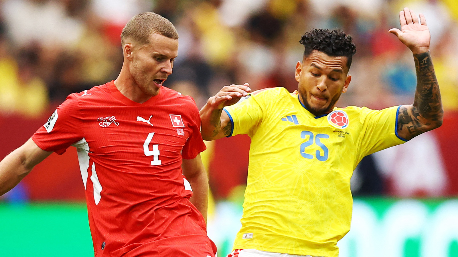 LIVE: Schweiz – Colombia