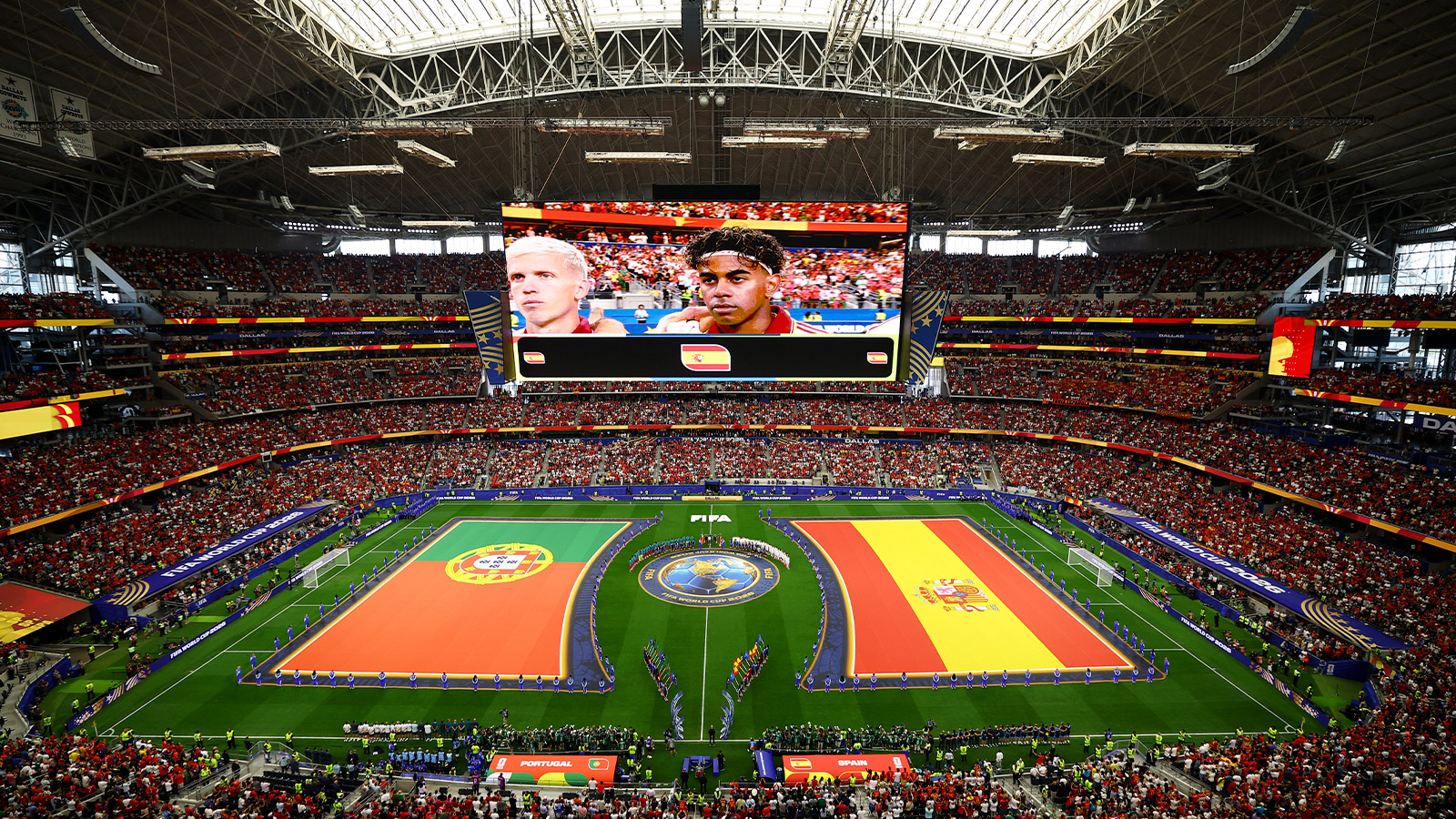 JUST NU: Avspark i stormatchen mellan Spanien och Portugal