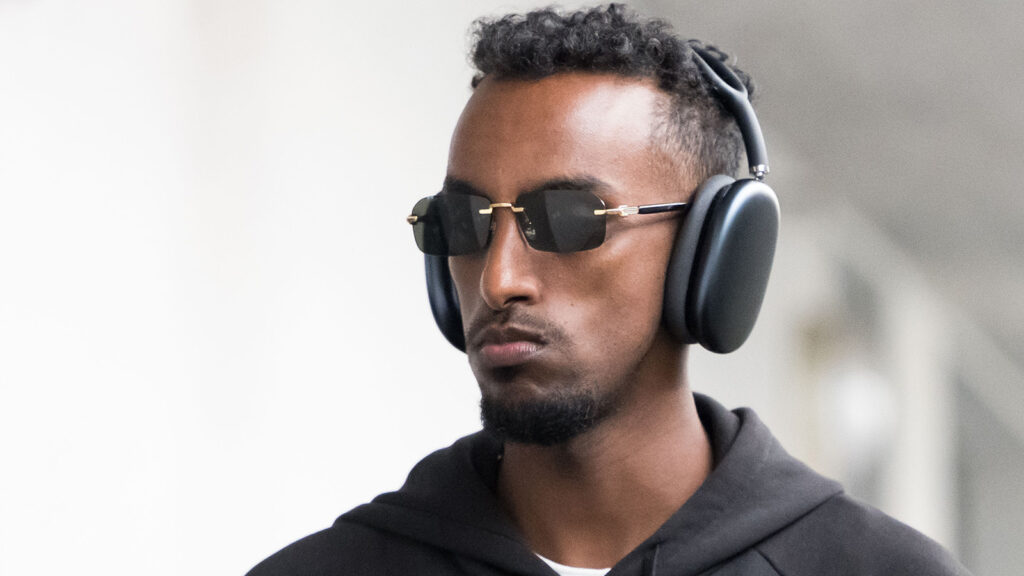 Taha Ali of Malmö FF ahead of the second leg UEFA Europa League play-off football match between SK Sigma Olomouc and Malmö FF on August 28, 2025 in Olomouc.