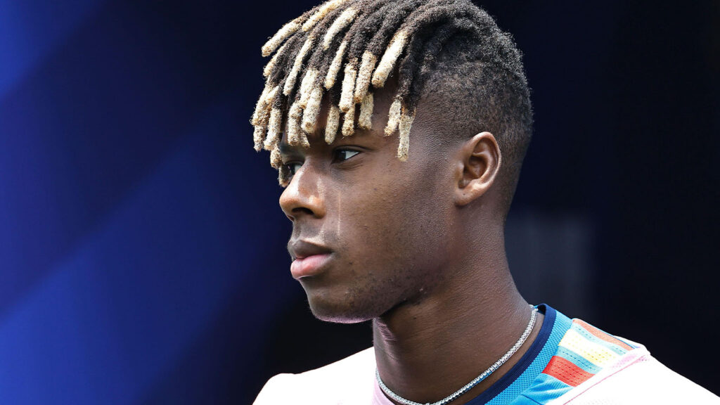 **Nico Williams under åttondelsfinalen mellan Spanien och Österrike i fotbolls-VM 2026 på Los Angeles Stadium i Inglewood, USA, den 2 juli 2026.**