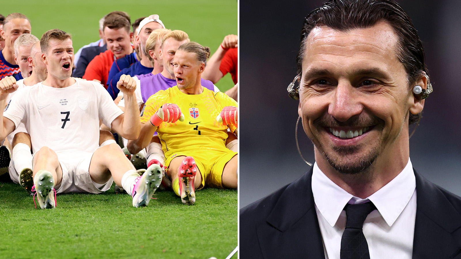 Zlatan: ”Jag är från Sverige – vi är glada för våra grannar”