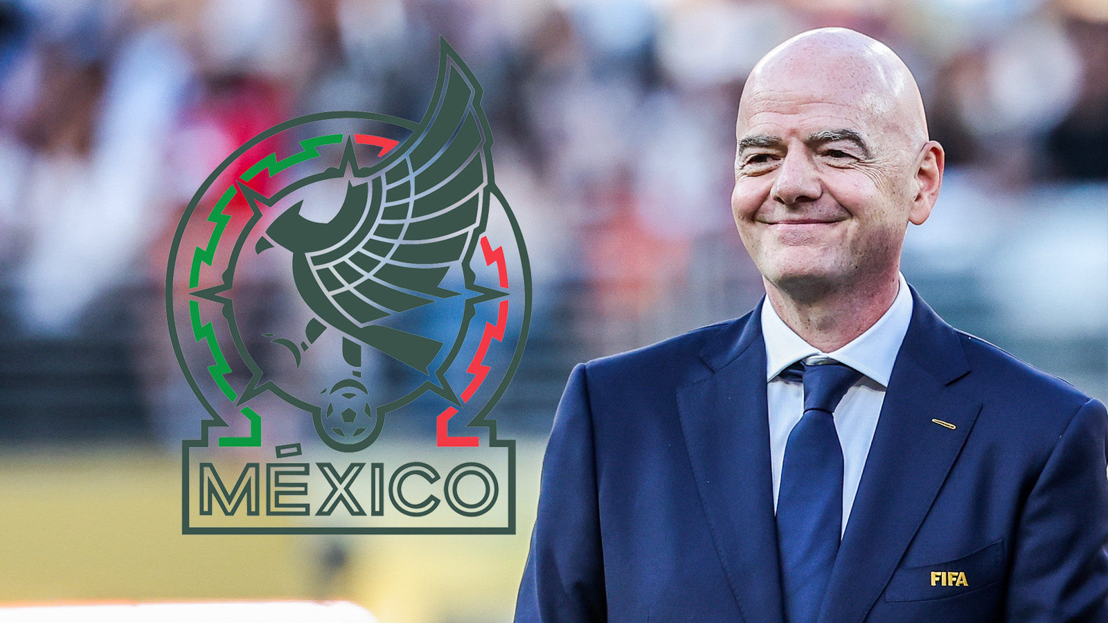 Mexiko stöttar Infantino – sticker ut
