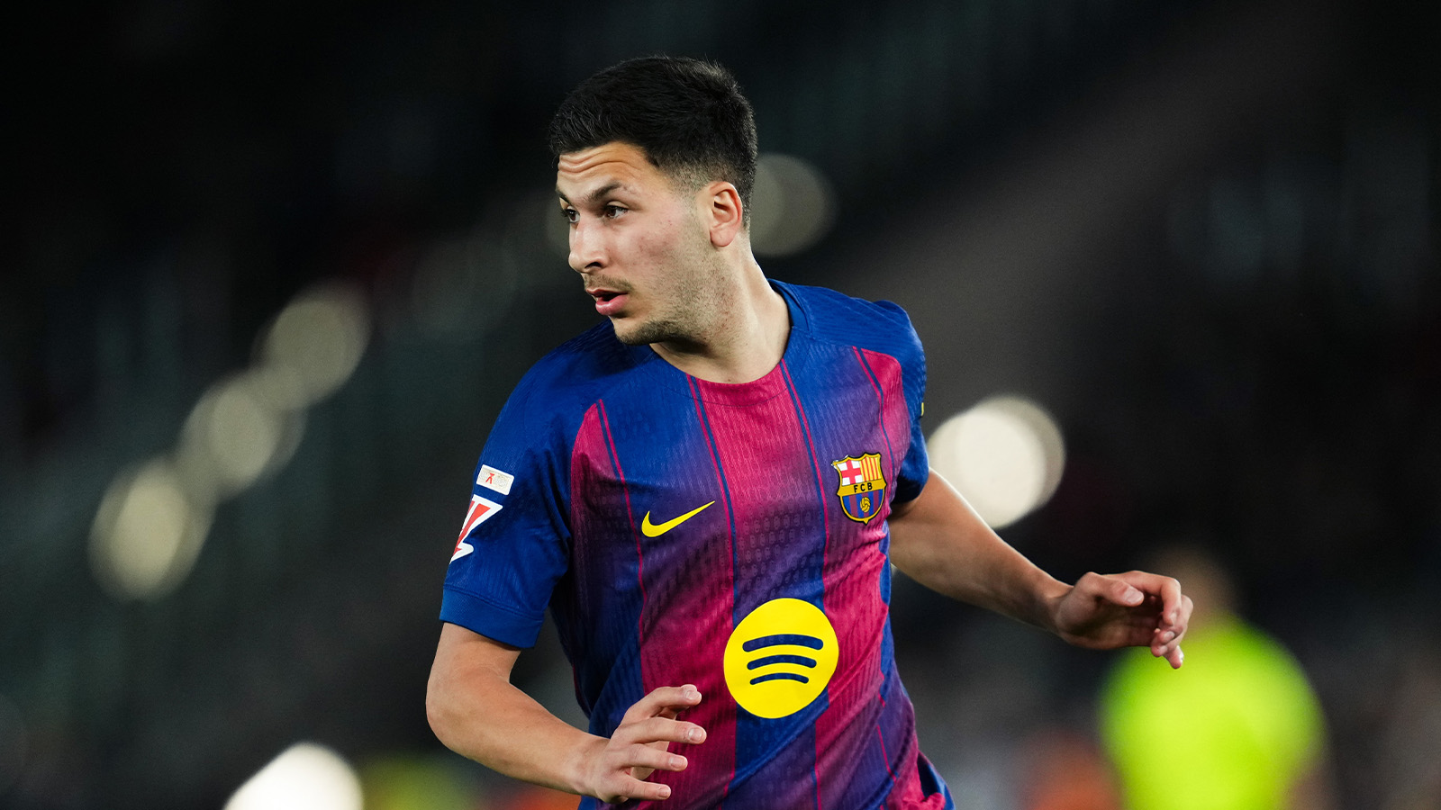 Roony Bardghji utanför Barcelonas trupp