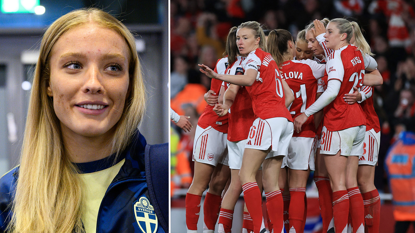 Holmberg från start i Arsenals kross – Cooney Cross med drömmål