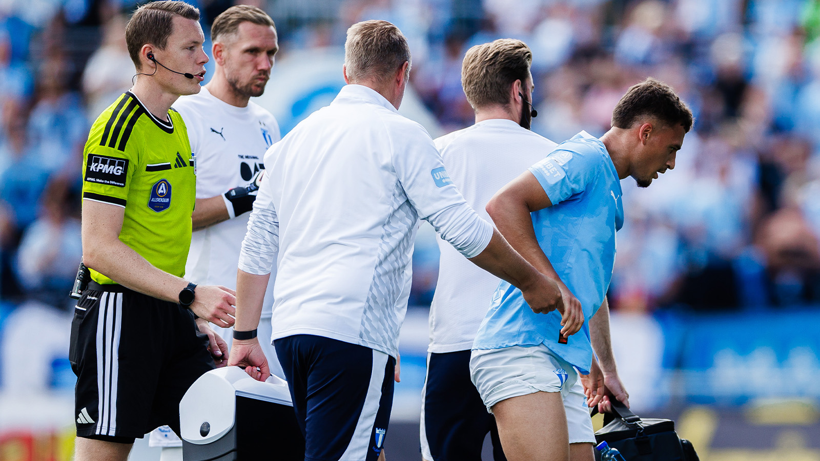 JUST NU: MFF:s skadesmäll – tvingas till tidigt byte