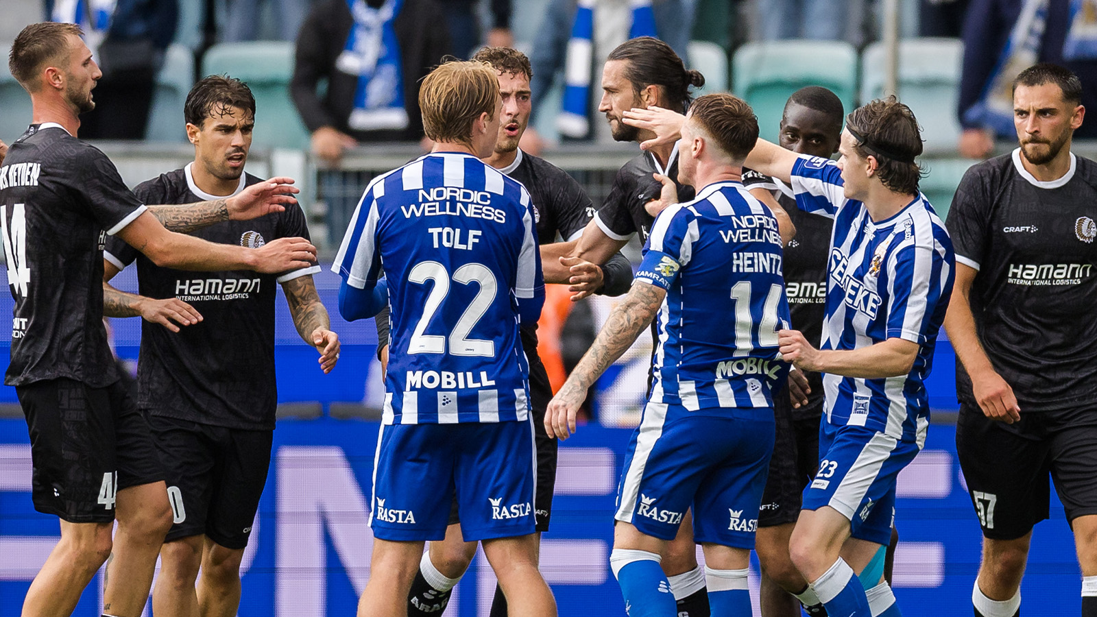 JUST NU: Blåvitt i underläge – urartade i slagsmål