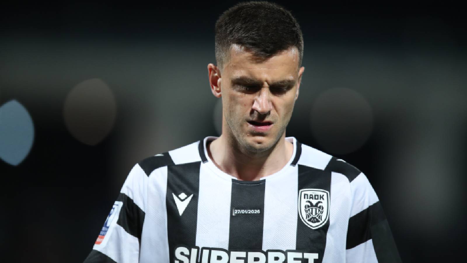 Jeremejeff målskytt och utvisad när PAOK åkte ut