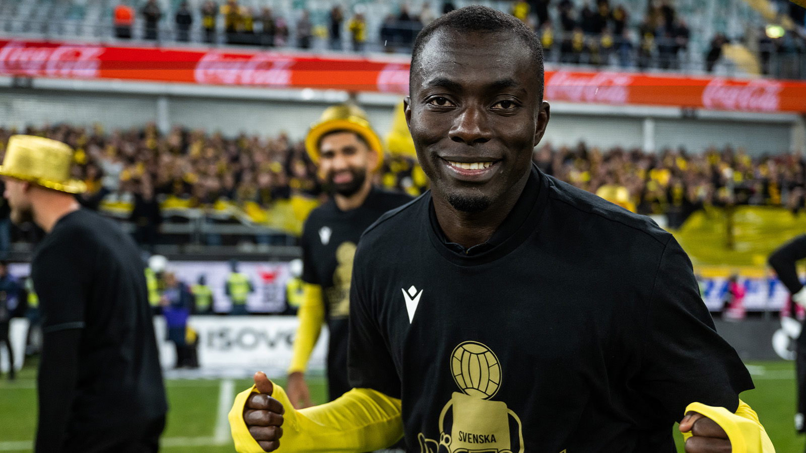 Officiellt: Manneh lämnar Mjällby – klar för Cercle Brügge