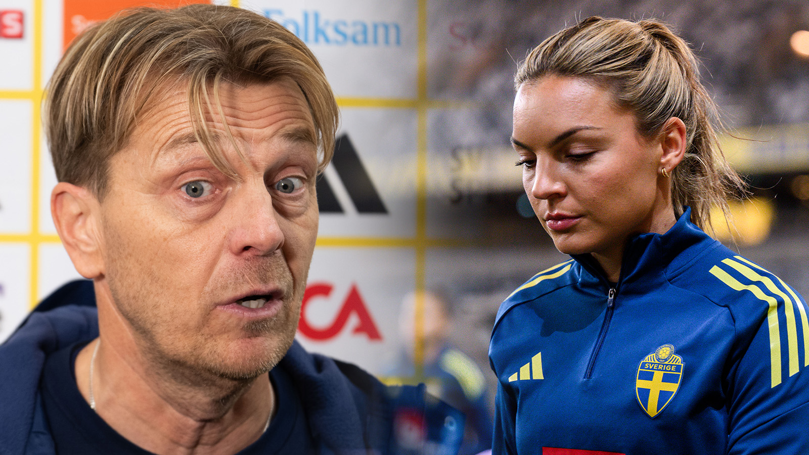 Förbundskaptenens ord efter dystra beskedet: ”Tungt besked”