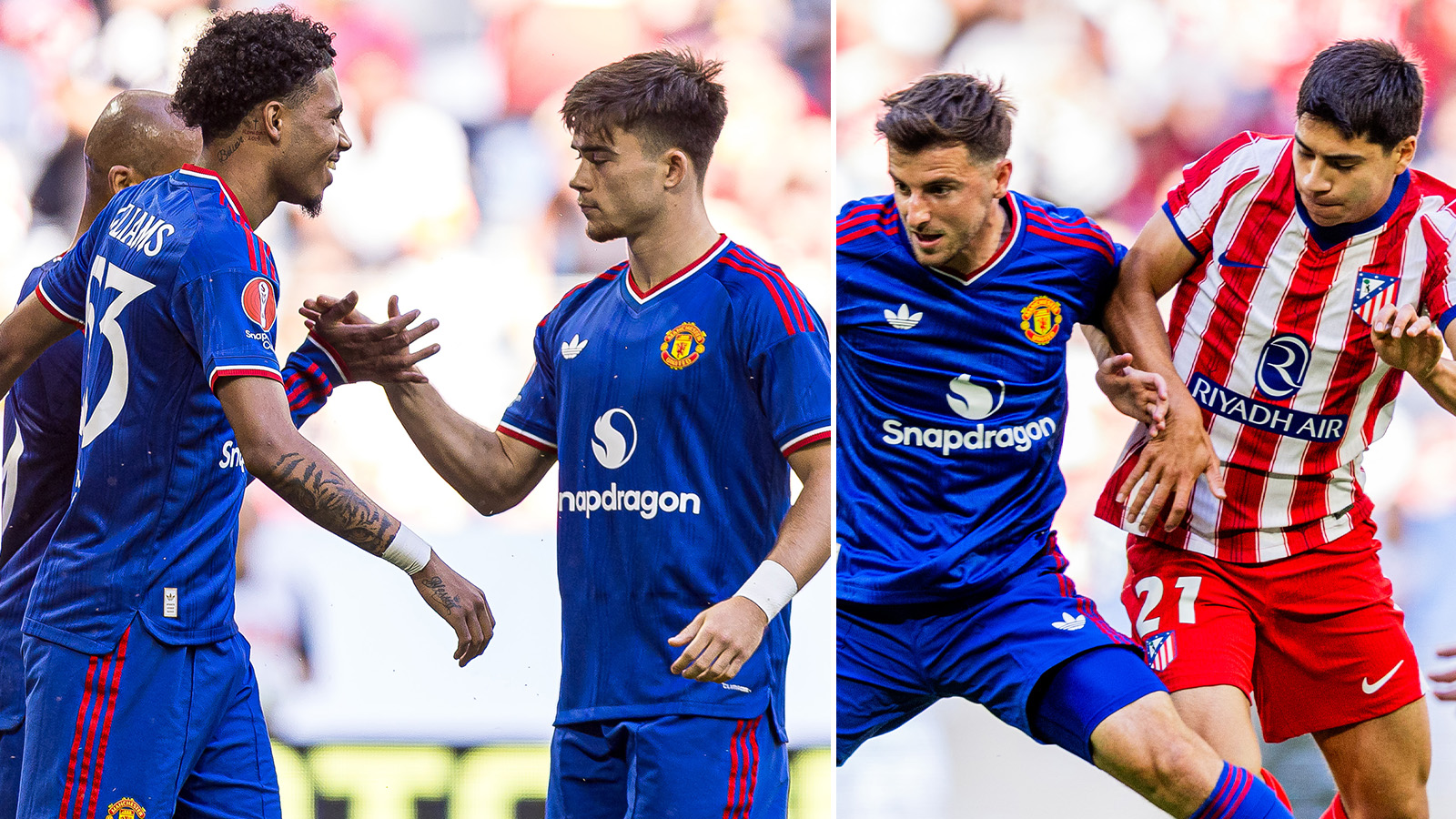 JUST NU: United vände och vann mot Atlético i Solna