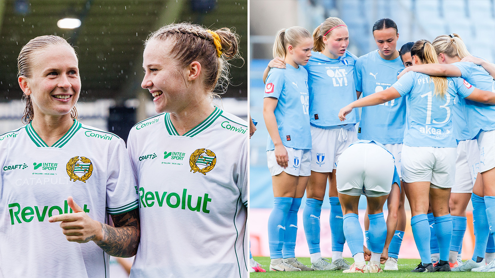 JUST NU: Så spelar Hammarby och Malmö i Europa
