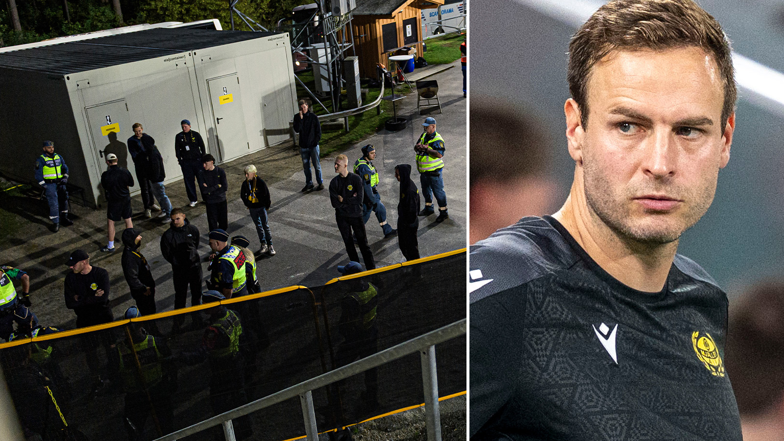 Ilskan i Mjällby – supportrar väntade utanför
