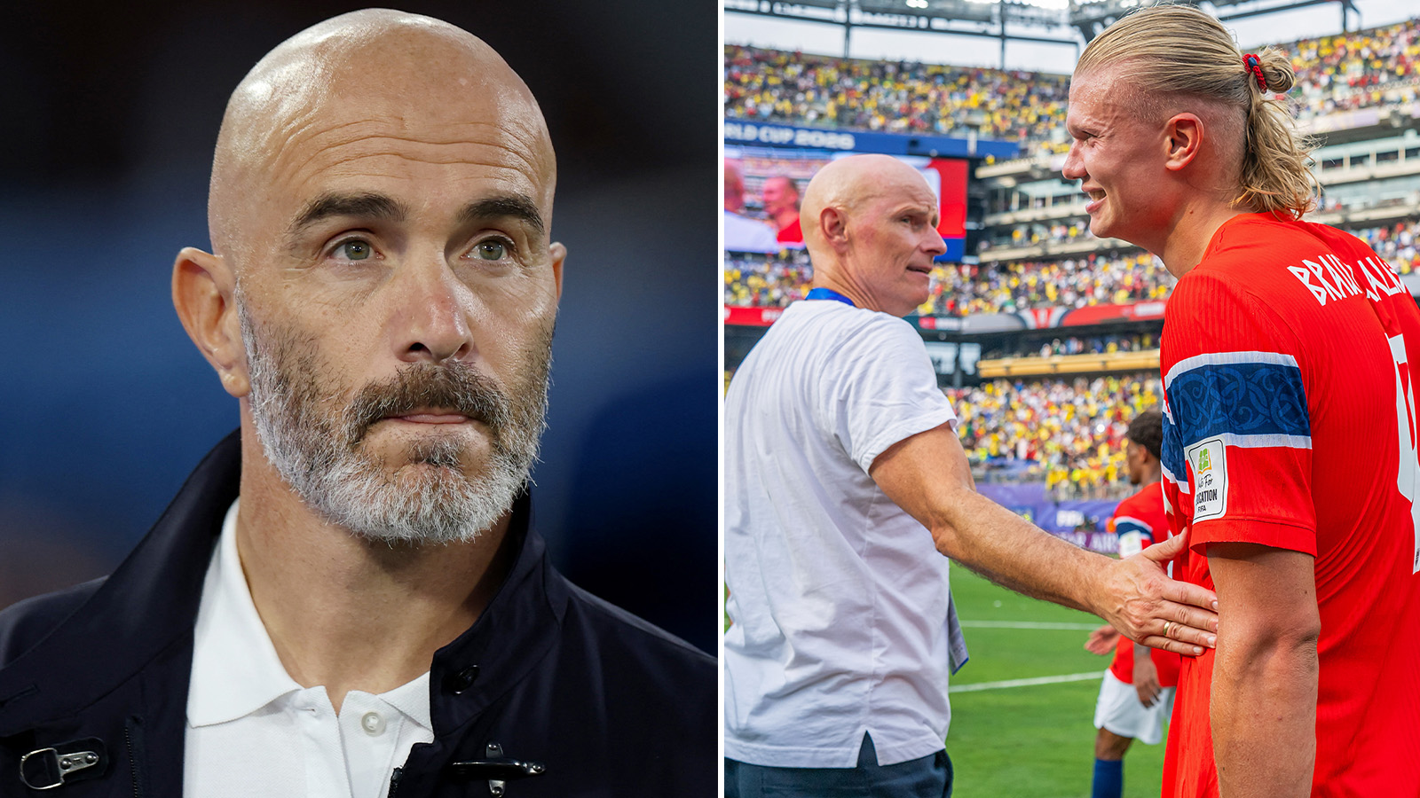 Solbakken i samtal med Enzo Maresca om Haaland