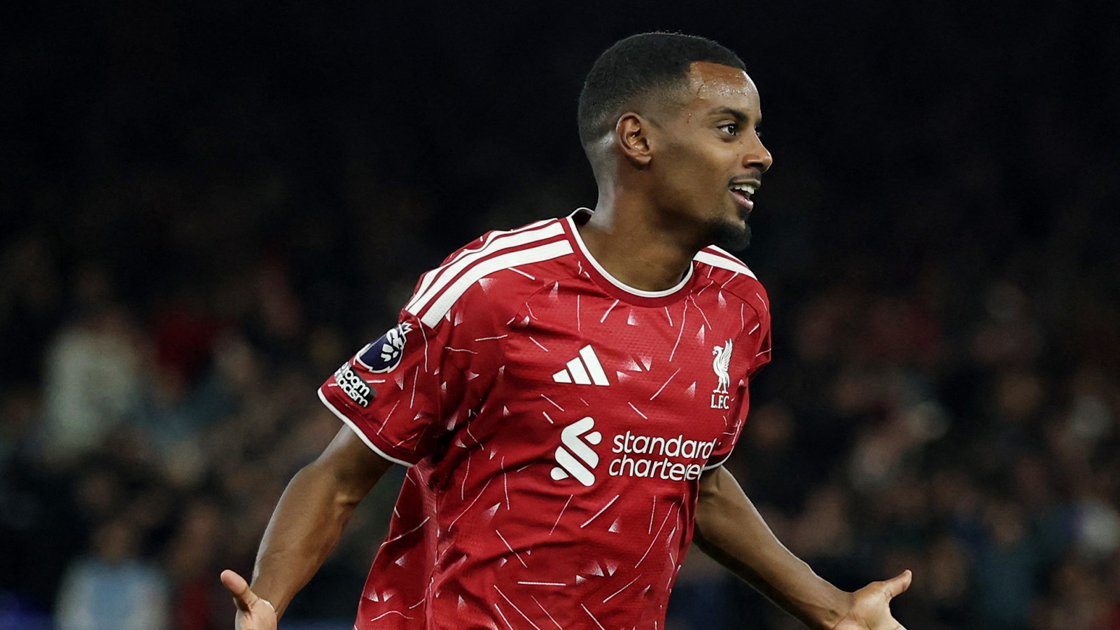 JUST NU: Alexander Isak tvåmålskytt för Liverpool