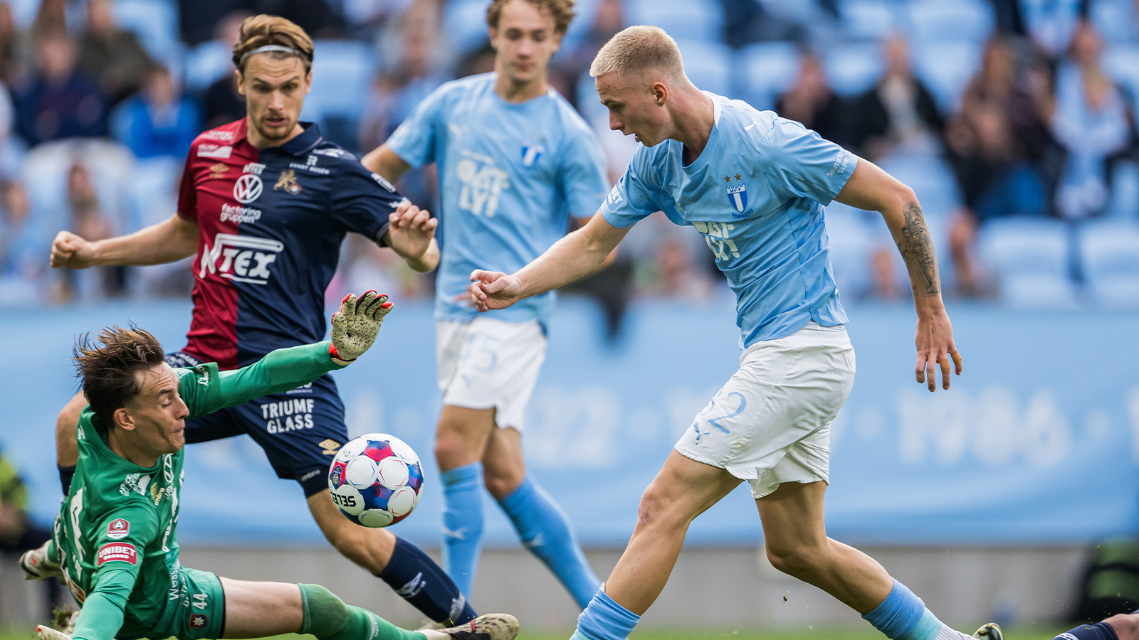 JUST NU: Malmö FF jagar ledningsmål mot Örgryte
