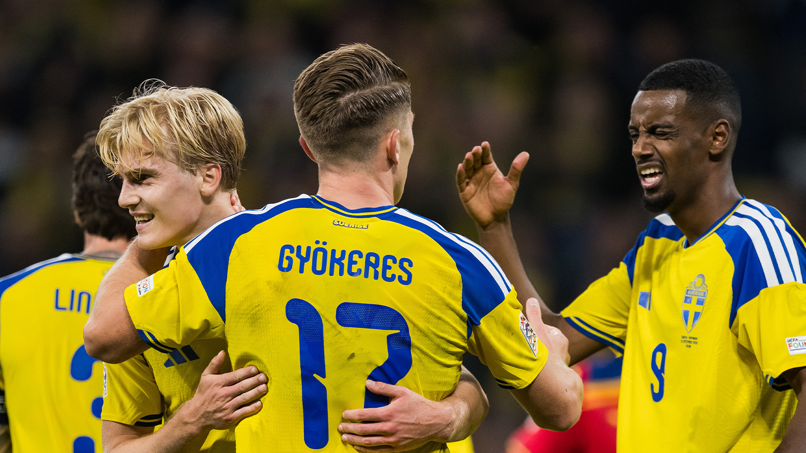 JUST NU: Sverige vinner Nations League-premiären