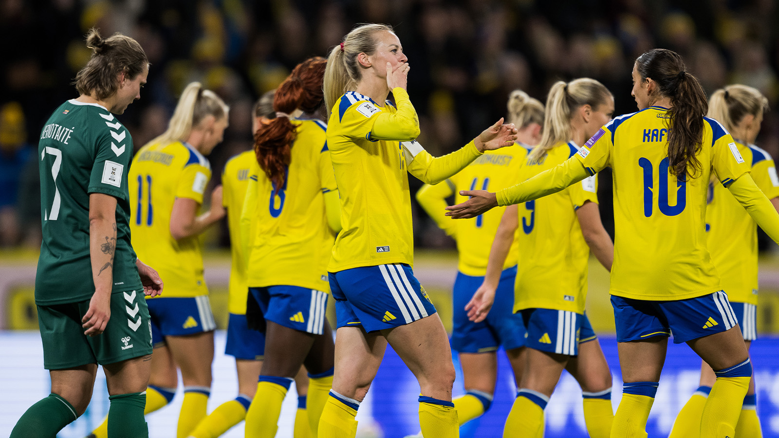 Sverige krossade Litauen igen – klart för VM-playoffets final