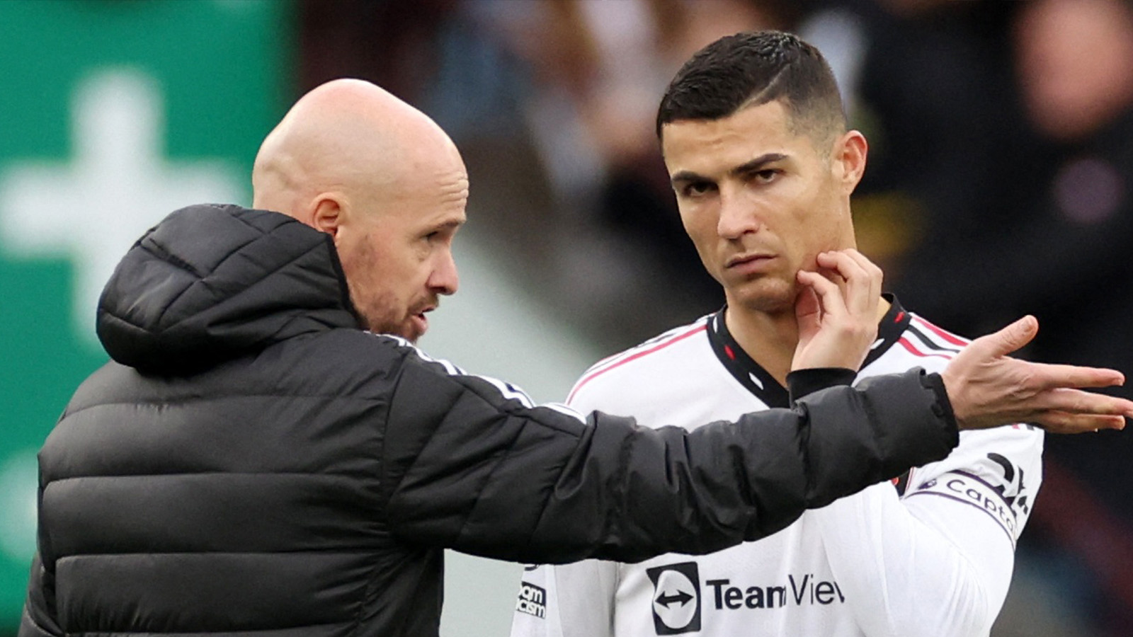 Ten Hag om Ronaldo: ”Han sprang varken med eller utan boll”